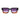 Stylish Square Frame Women's Sunglasses for Urban Wear - Glasses Case