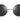 Classy Men Black Grey Round Polarized Sunglasses - Glasses Case