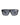 Bold Oversized Women's Sunglasses with Elegant Lenses - Glasses Case