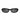 Retro-Style Men's Sunglasses with Timeless Black Frame Appeal - Glasses Case