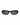 Retro-Style Men's Sunglasses with Timeless Black Frame Appeal - Glasses Case